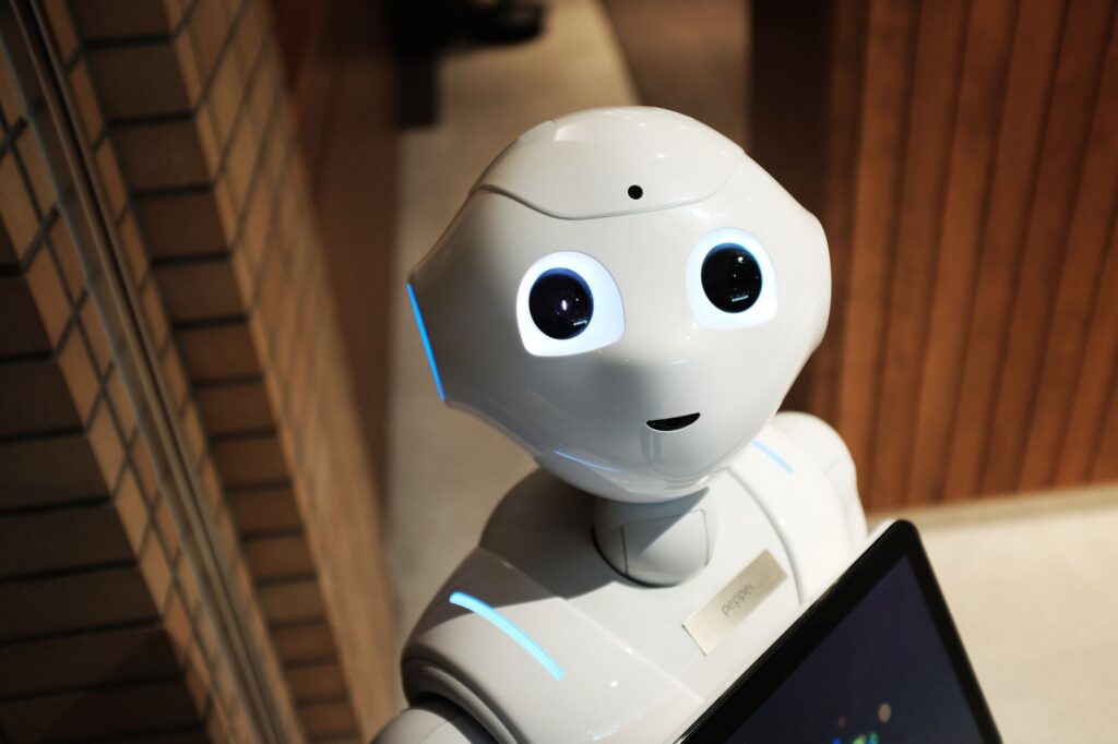 Artificial intelligence and technology concept